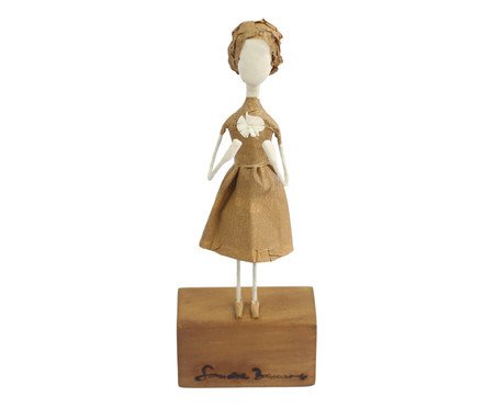 Escultura A Flor da Pele Bege