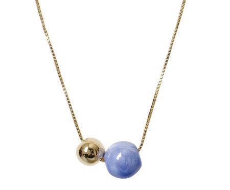 Colar Duo Azul Claro | Westwing
