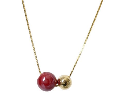 Colar Duo Vermelho | Westwing
