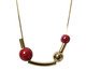 Colar Longo Urban Vermelho, red | WestwingNow
