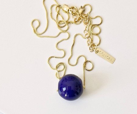 Colar Esfera Azul | Westwing
