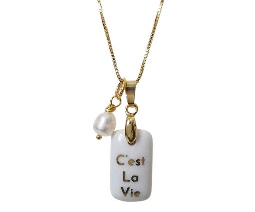 Colar C´est La Vie, white | WestwingNow