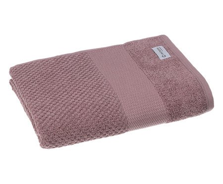 Toalha De Banho Boucle Rosa Chá | Westwing
