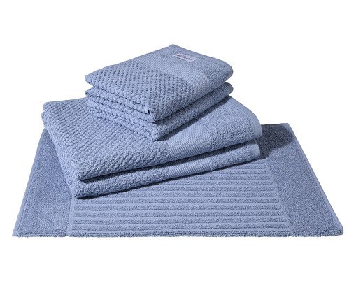 Jogo de Banho Boucle Blue Ice, blue | WestwingNow