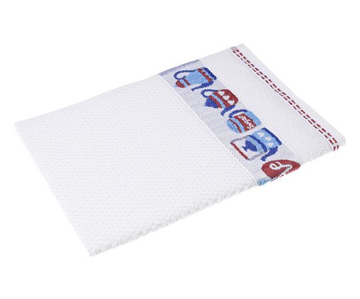 Toalha Pano De Copa Jacquard Love Branco, white | WestwingNow
