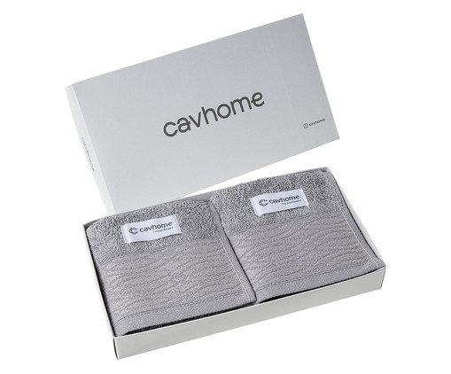 Jogo de Lavabo Turin Grafite, grey | WestwingNow
