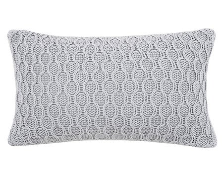 Almofada Tricot Max Cinza | Westwing