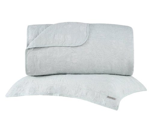 Jogo de Cobre-Leito Hanna Jacquard Verde, green | WestwingNow
