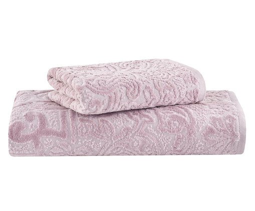 Jogo de Toalhas Oscar Gigante Rosa, pink | WestwingNow