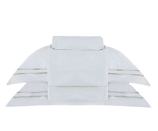 Jogo de Lençol Sublime Prata Prata, grey | WestwingNow