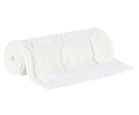 Manta Tricot Jude Marfim - 125X150cm | Westwing