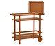 Carrinho Organizador Creedon Pequeno, wood pattern | WestwingNow