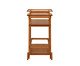 Carrinho Organizador Creedon Pequeno, wood pattern | WestwingNow