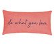 Capa para Almofada do What You Love Vermelha, Vermelho | WestwingNow