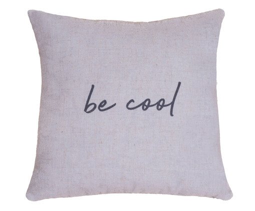 Capa de Almofada Be Cool Cinza, Cinza | WestwingNow