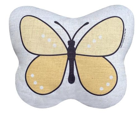 Almofada Borboleta Amarela | Westwing