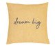 Capa de Almofada Dream Big Amarela, Amarelo | WestwingNow