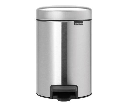 Lixeira de Aço Inox New Icon | Westwing