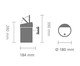 Lixeira Touch Bin, white | WestwingNow