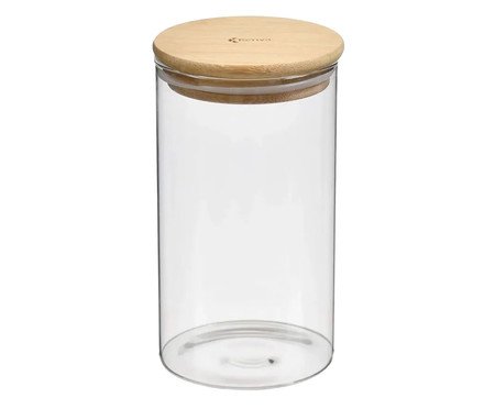 Pote de Vidro Bambu Kenya