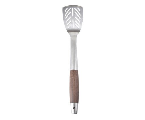 Espátula Vazada para Churrasco Kenya, silver or metallic | WestwingNow