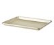 Forma Rasa Retangular Carbono Kenya, gold | WestwingNow