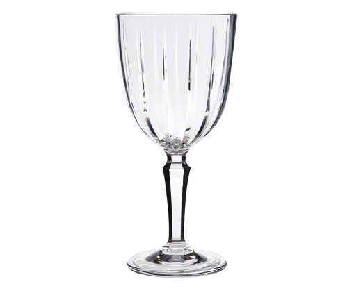 Taça para Vinho de Acrílico Cutting Kenya, transparent | WestwingNow
