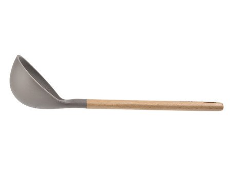 Concha de Silicone e Madeira Kenya Cinza | Westwing