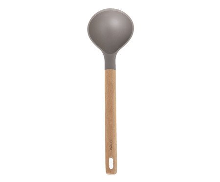 Concha de Silicone e Madeira Kenya Cinza | Westwing