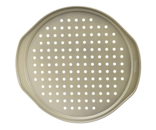 Forma Redonda para Pizza Carbono Kenya, gold | WestwingNow