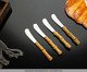Jogo de Espátulas para Patê Bamboo Natural Kenya, beige | WestwingNow
