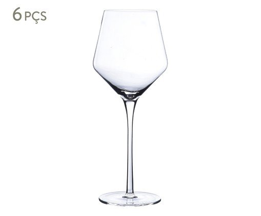 Jogo de Taças para Vinho Branco Linee Kenya, transparent | WestwingNow