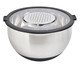 Jogo de Bowl com Raladores Kenya, silver or metallic | WestwingNow