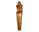 Escultura Bonecos de Família Pequeno, brown | WestwingNow