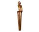 Escultura Bonecos de Família Homem Grande, brown | WestwingNow