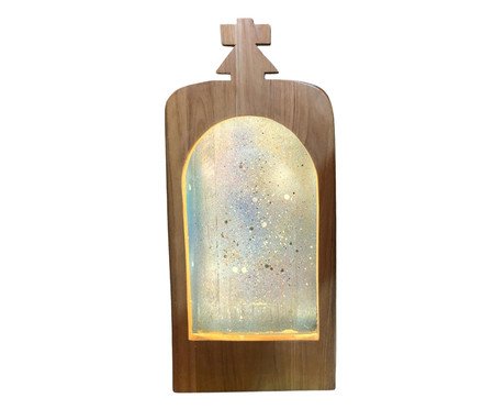 Oratório de Madeira com Iluminação
