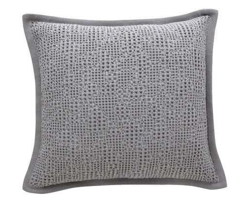 Capa de Almofada Jacquard Favo Prata, multicolor | WestwingNow