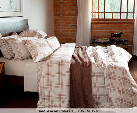 Jogo de Edredom Summer Comforter Xadrez Ascot | Westwing