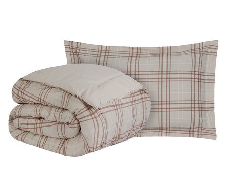 Jogo de Edredom Summer Comforter Xadrez Ascot | Westwing