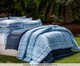 Jogo de Edredom Summer Comforter Xadrez London Azul, multicolor | WestwingNow
