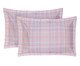 Jogo de Fronhass Xadrez London Rosa Corrido, multicolor | WestwingNow