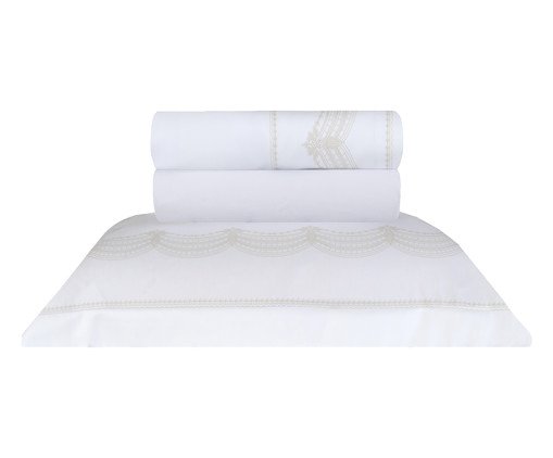 Jogo de Lençol Windsor Branco, multicolor | WestwingNow