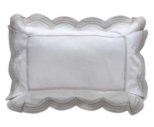 Capa de Almofada Windsor Branco e Fendi, multicolor | WestwingNow