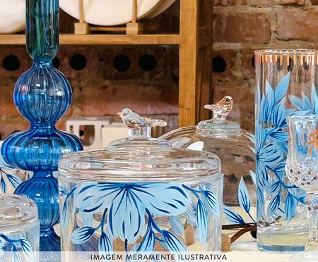 Pote de Vidro Potiche Floral I | Westwing