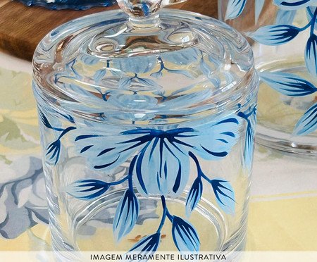 Pote de Vidro Potiche Floral II | Westwing
