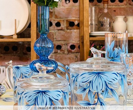 Pote de Vidro Potiche Floral II | Westwing