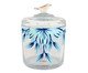 Pote de Vidro Potiche Floral II, blue | WestwingNow