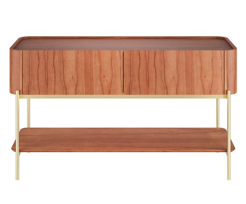 Aparador Bold Castanho e Dourado, wood pattern | WestwingNow