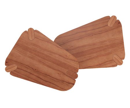 Mesa de Centro Orgânica Baobá Retangular | Westwing