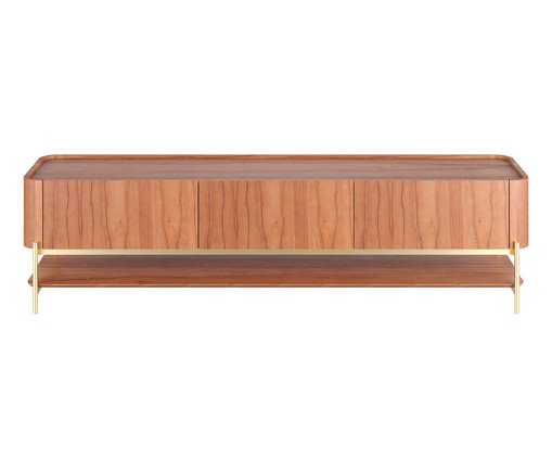 Rack Bold Lâmina de Madeira  Castanho e Champanhe, wood pattern | WestwingNow